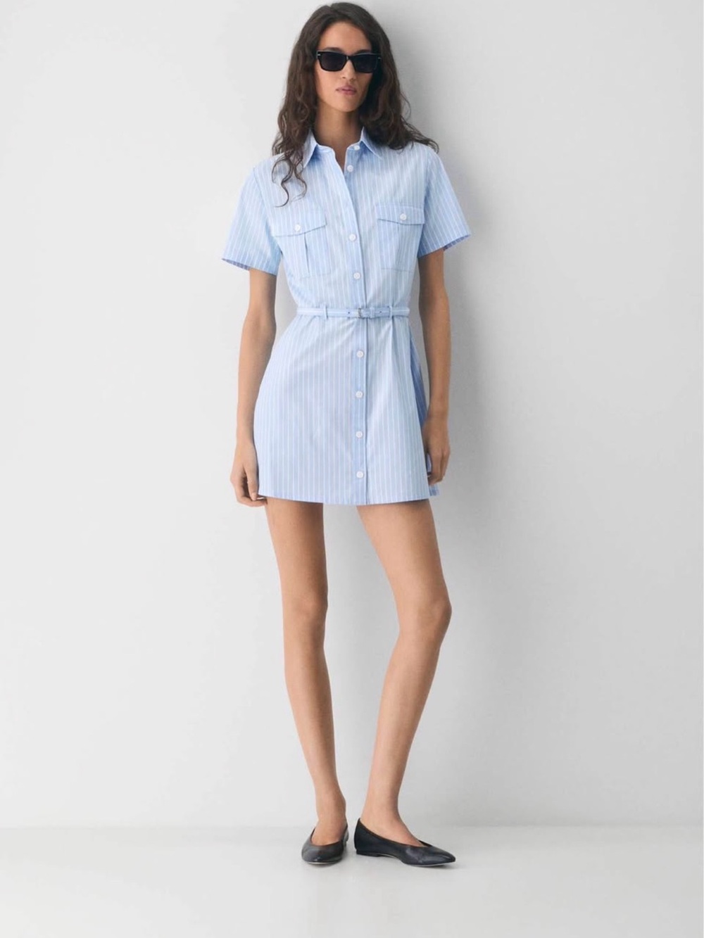 BABATON “Authorize” Poplin Dress